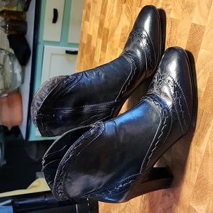 Sesto Meucci leather bootie